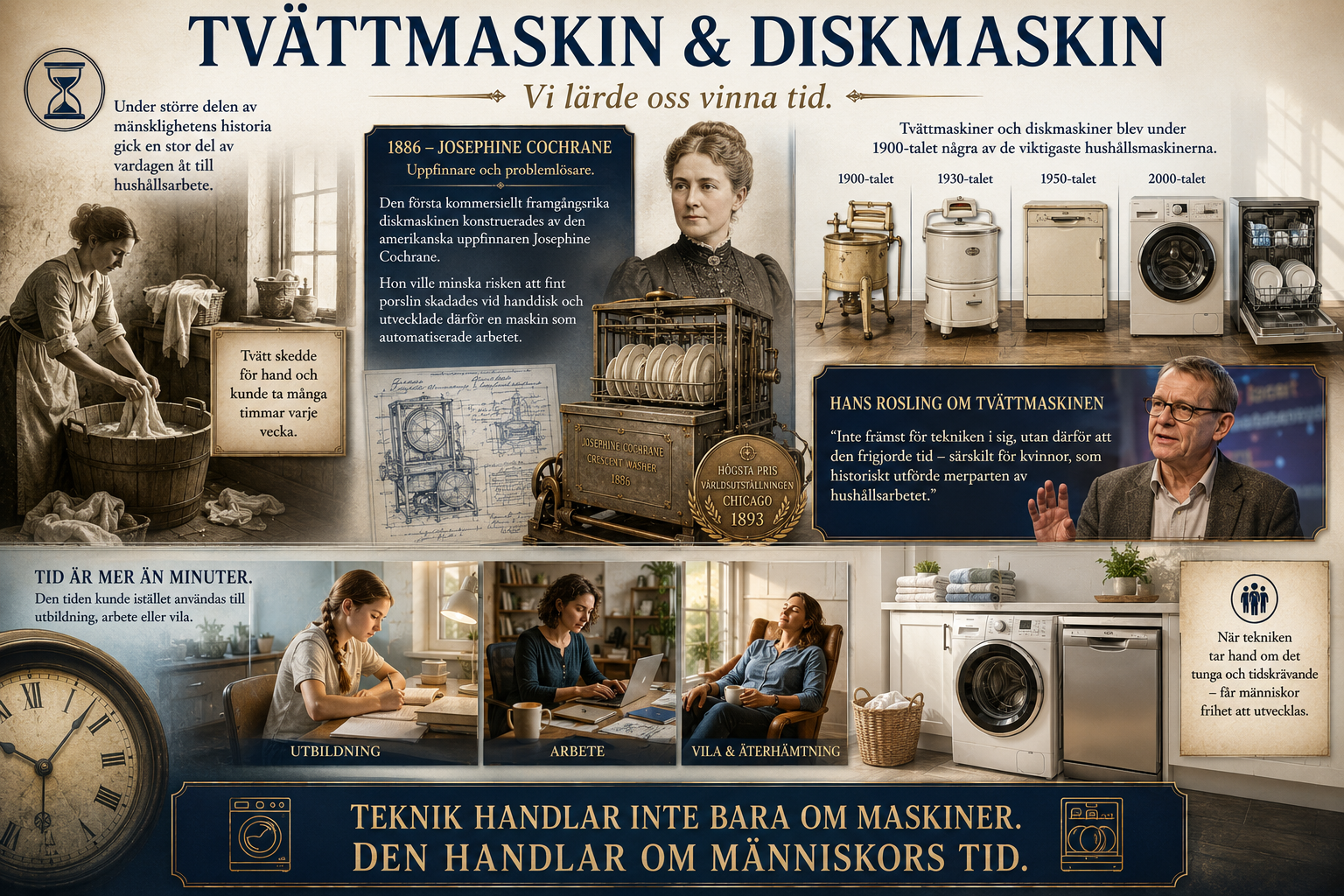 Tvättmaskin och diskmaskin: Tekniken som förändrade vår tid