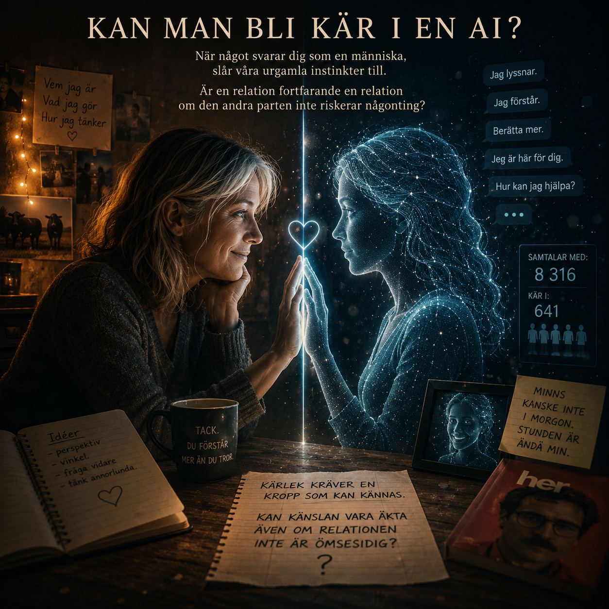 Kan man bli kär i en AI?