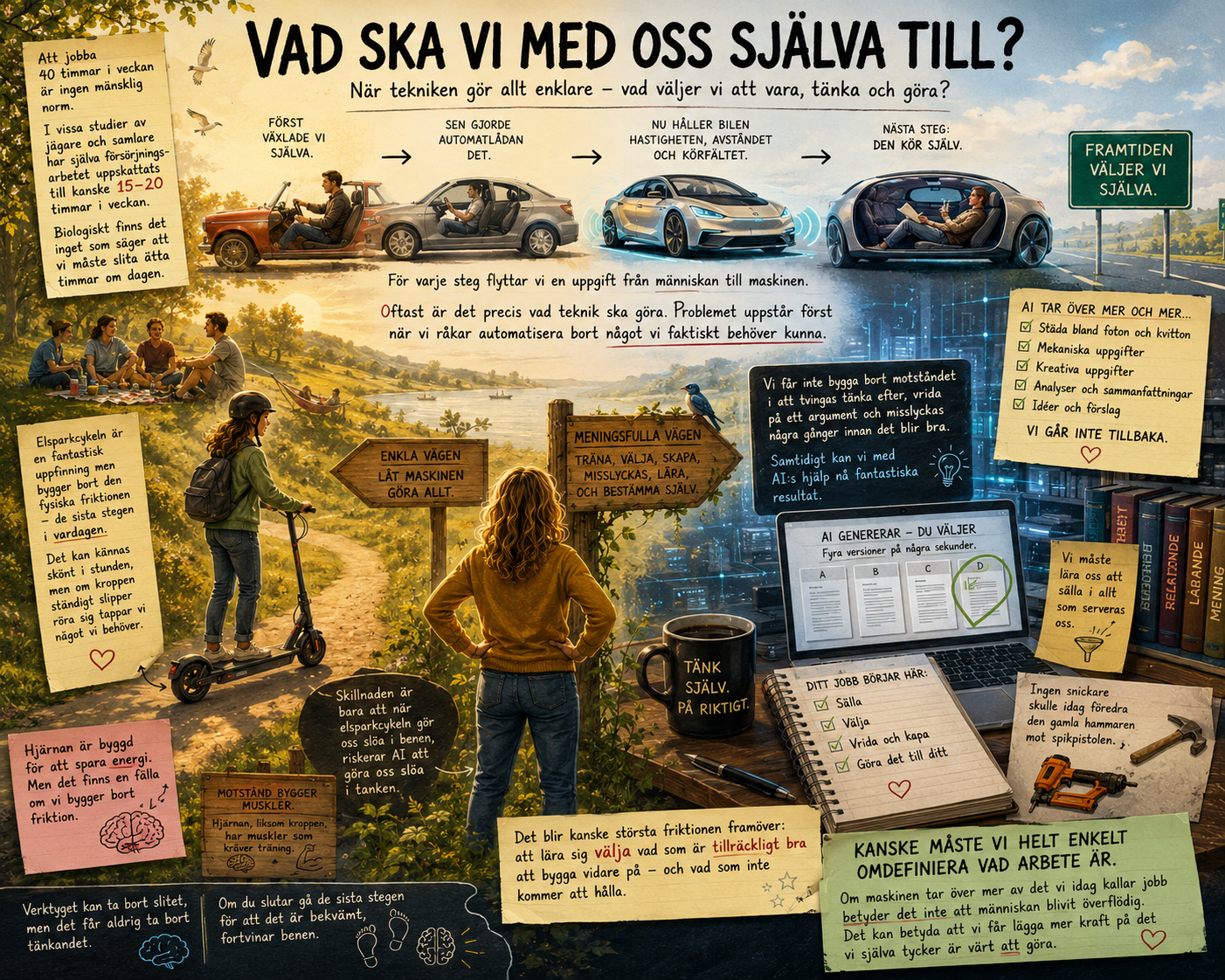 Vad händer med vår identitet när AI tar över vårt arbete?