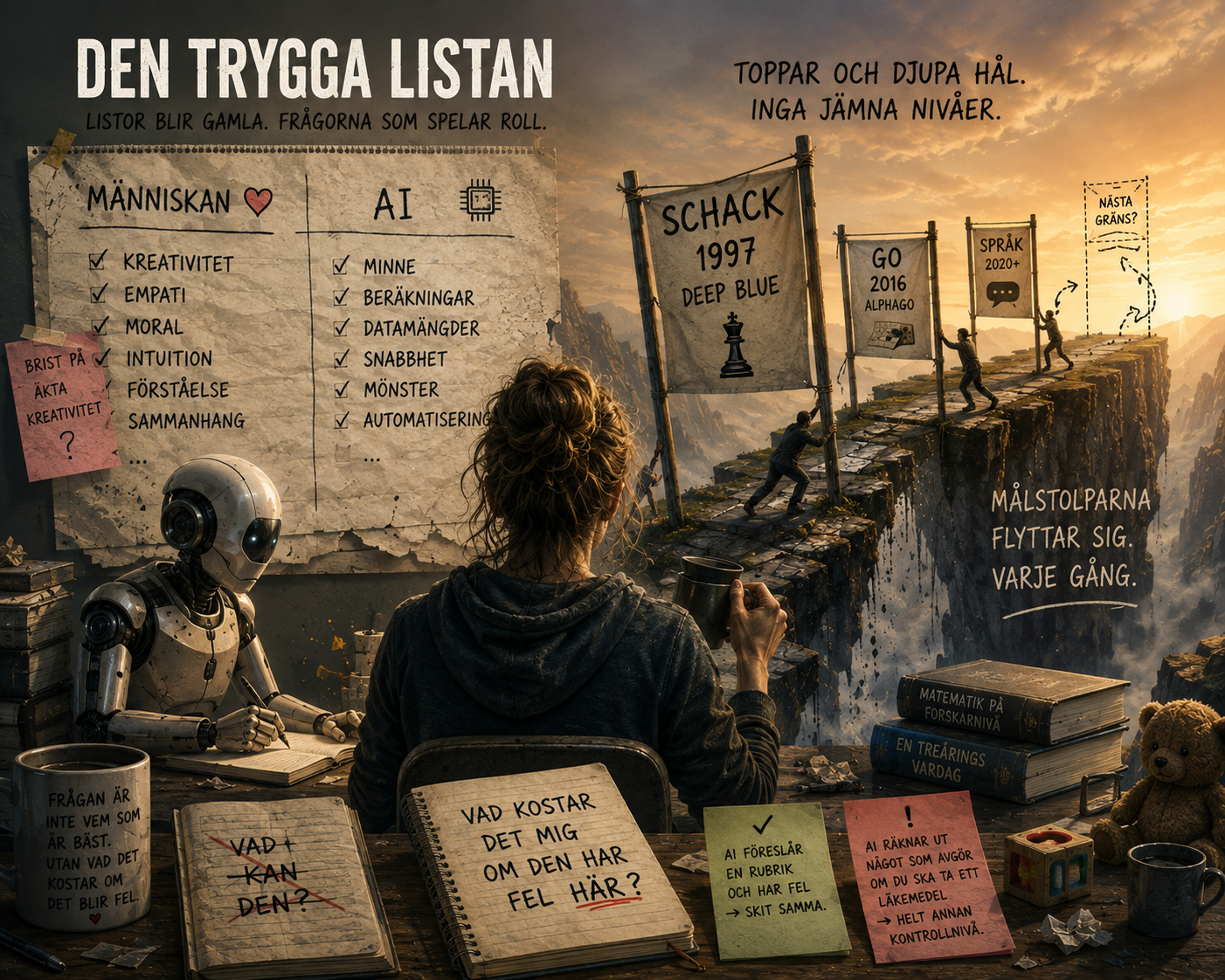 Vad kostar det om AI har fel? En ny vinkel på intelligens
