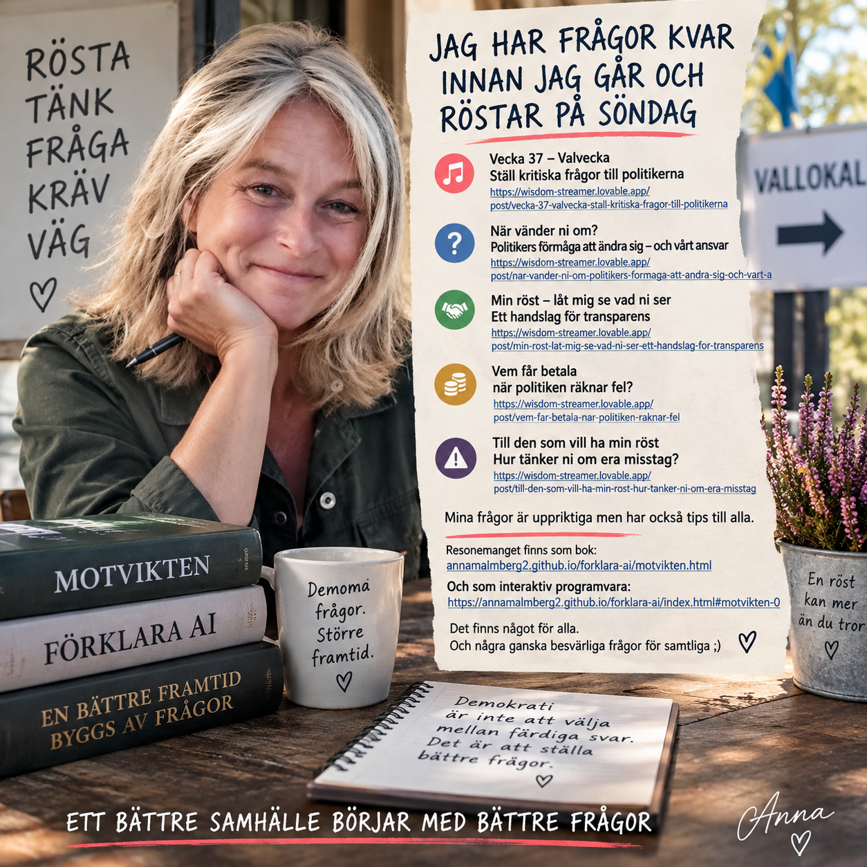 Digitala valstugor: Öppna samtal och transparens inför valet
