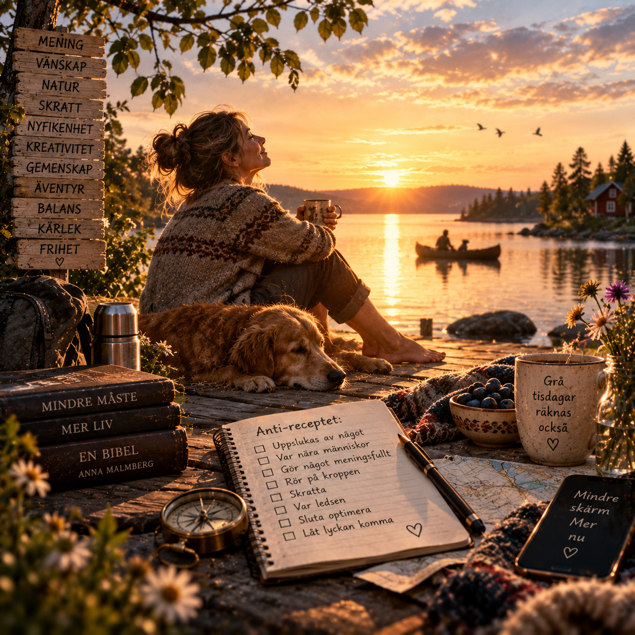 Tänk om lyckan inte är meningen med livet? Om att sluta jaga en känsla