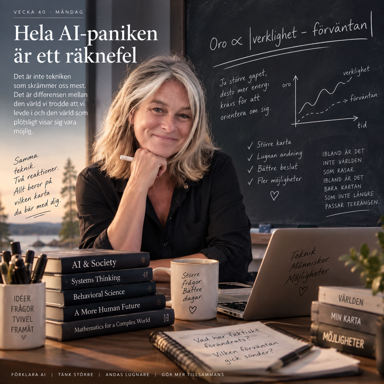 AI-paniken är ett räknefel: När kartan inte matchar terrängen