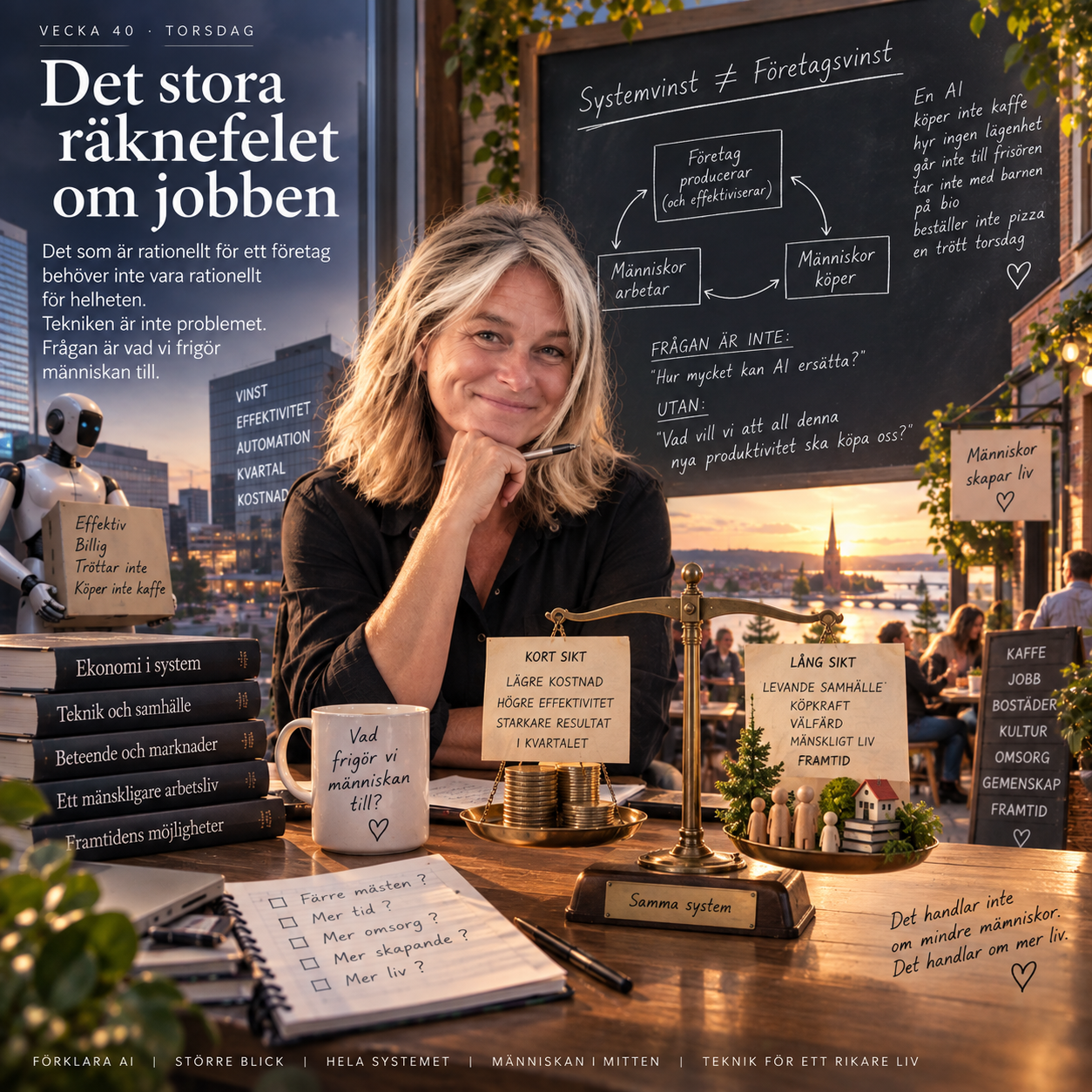 AI, jobb och den stora kalkylen: Vem skapar morgondagens köpkraft?
