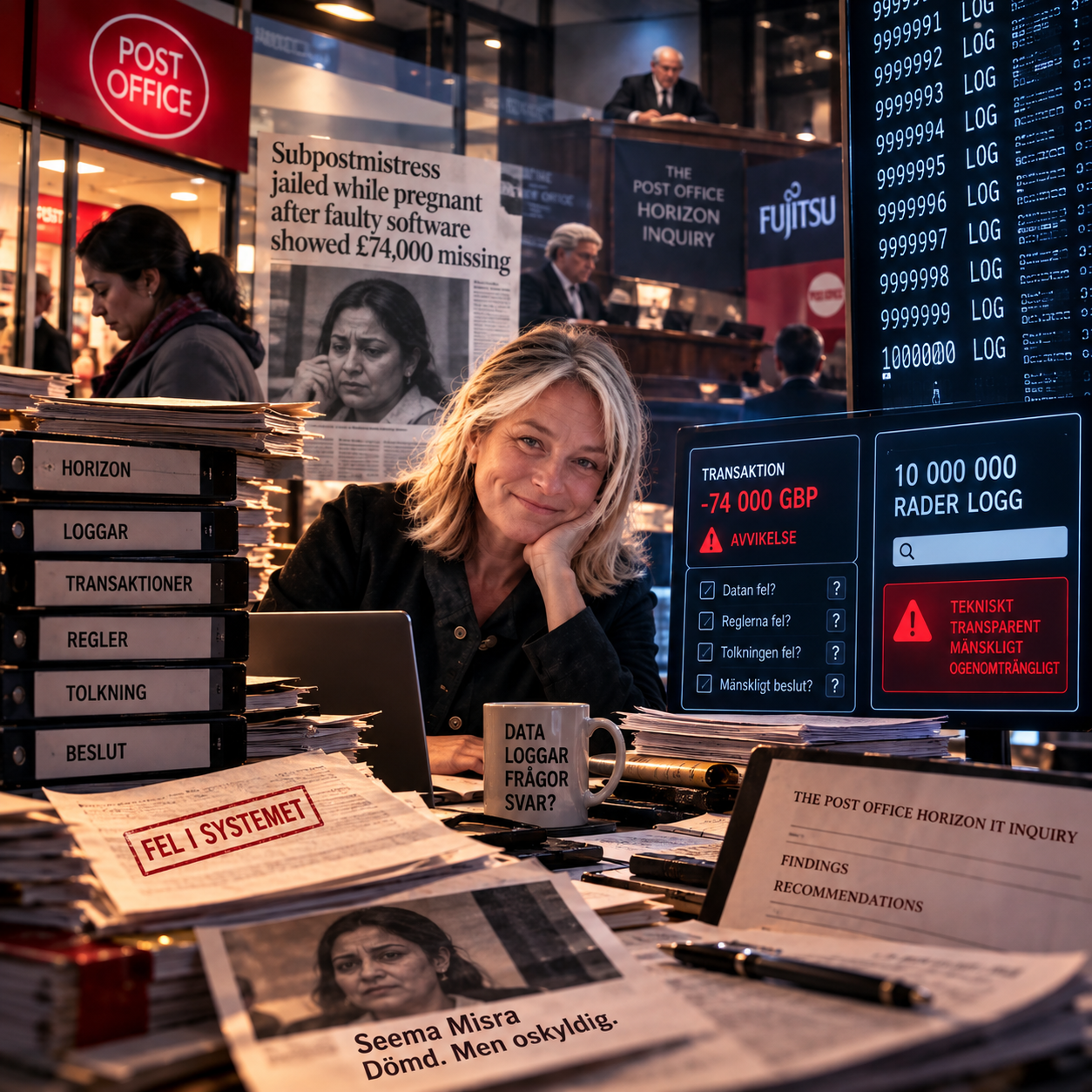 Post Office Horizon-skandalen: När loggar blir en ogenomtränglig fälla